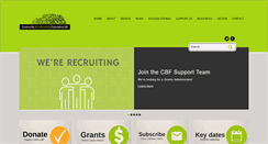 Desktop Screenshot of cbf.com.au